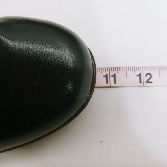 Womans Ankle Bootie Black Faux Leather SideZip - Picture 6 of 9